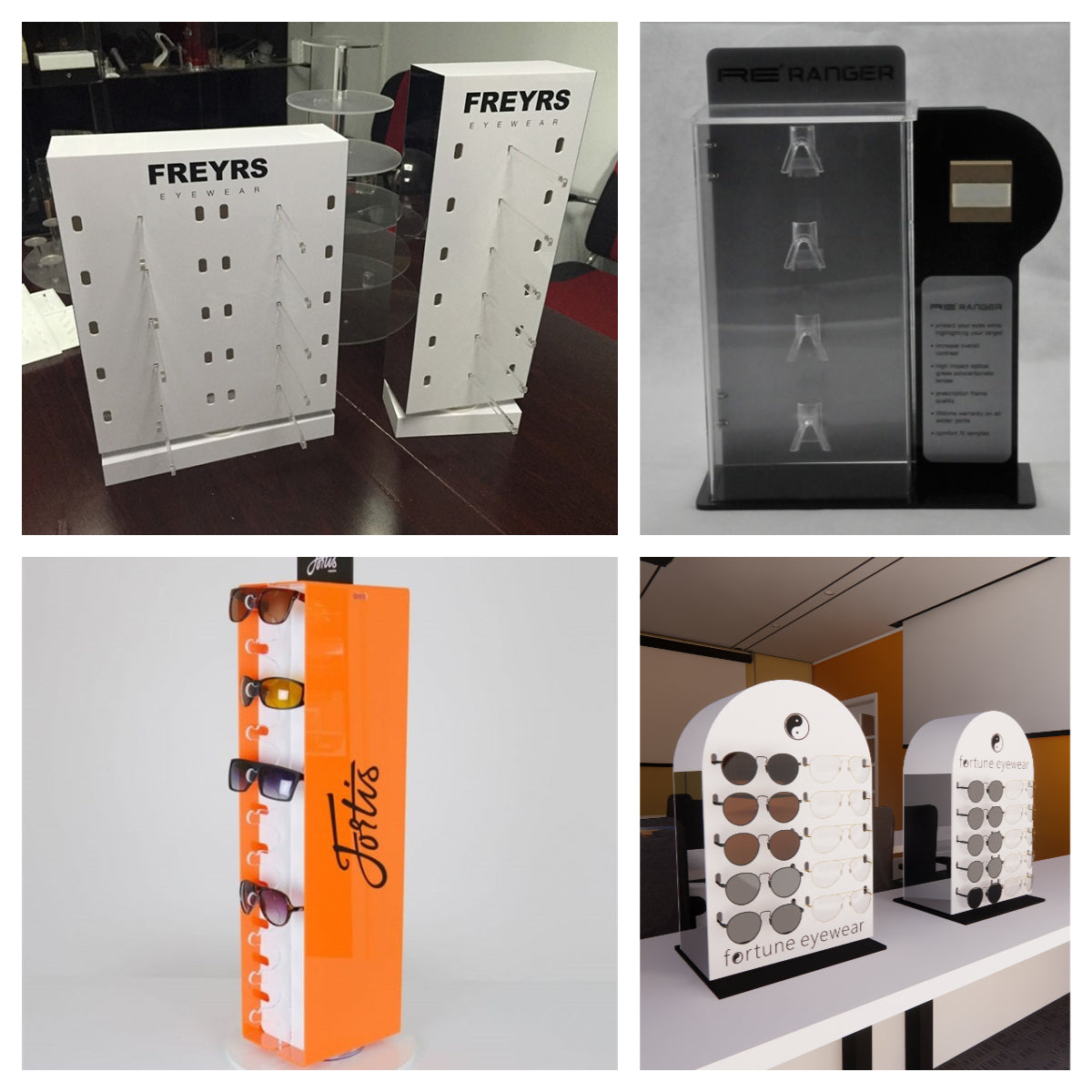 customized acrylic eyewear display stand