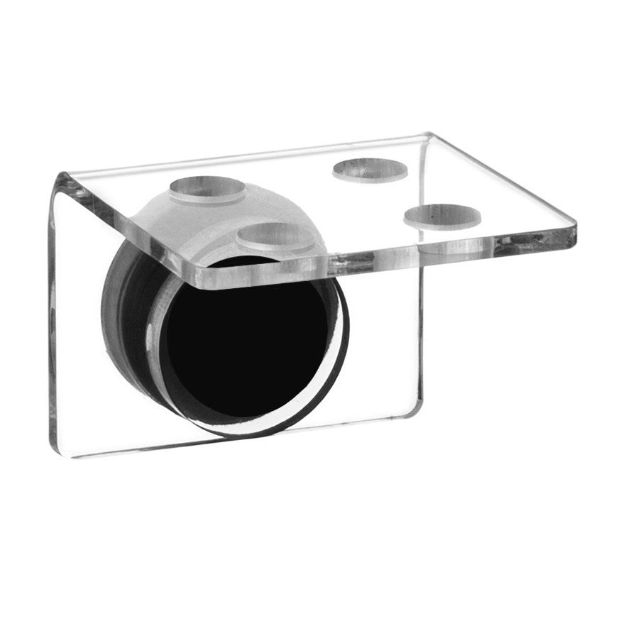 Transparent Acrylic Magnetic Coral Frag Rack, Stylish Coral Holder with Curved Design - Sturdy Aquarium Bracket