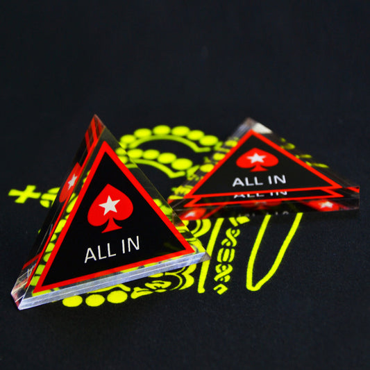 customized acrylic dealer botton